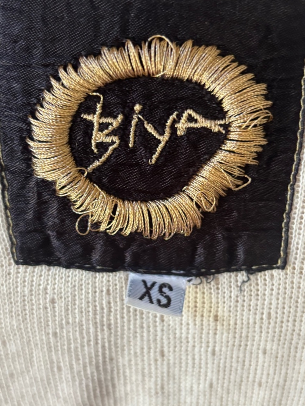 Biya Johnny Was Embroidered Linen Boho Jacket Floral Open XS - Picture 7 of 10